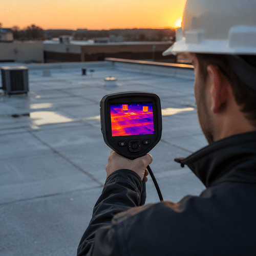 Commercial Roof Thermal Imaging Service