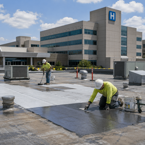 Hospitals and Healthcare Roof Repair
