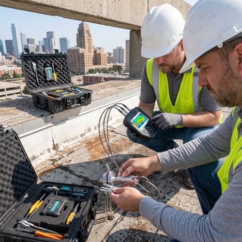 I.R./Infrared Roof Moisture and Leak Scans